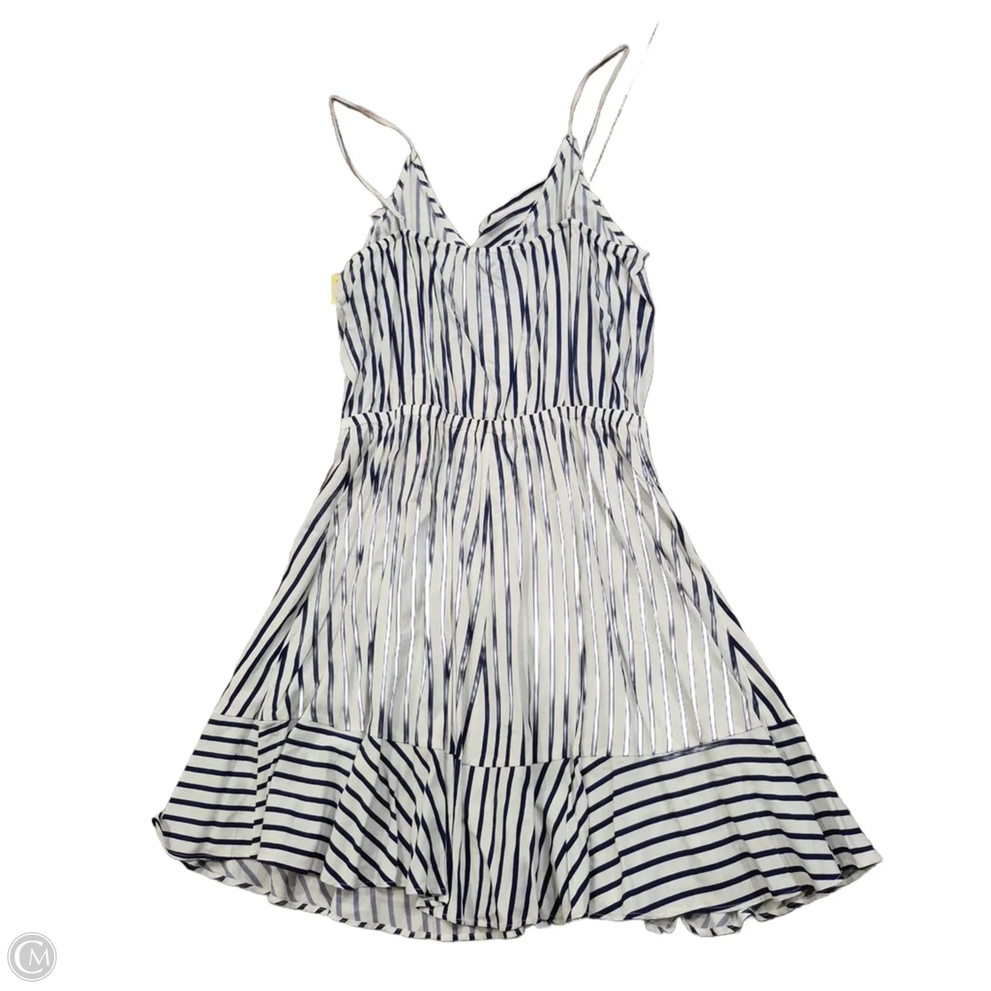 Dress Casual Midi By Express In Striped Pattern, Size: M