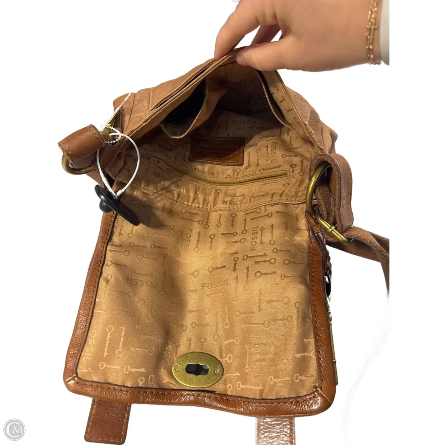 Crossbody By Fossil, Size: Medium