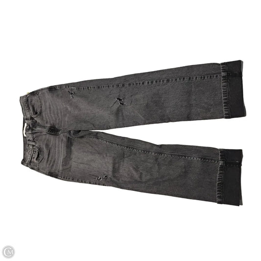 Jeans Straight By Eunina In Black Denim, Size: 2