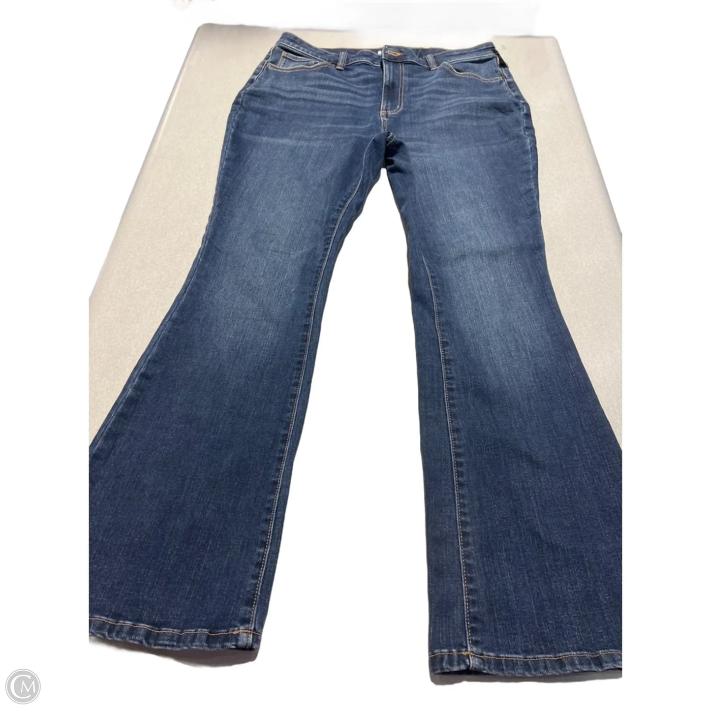 Jeans Flared By Sonoma In Blue Denim, Size: 16