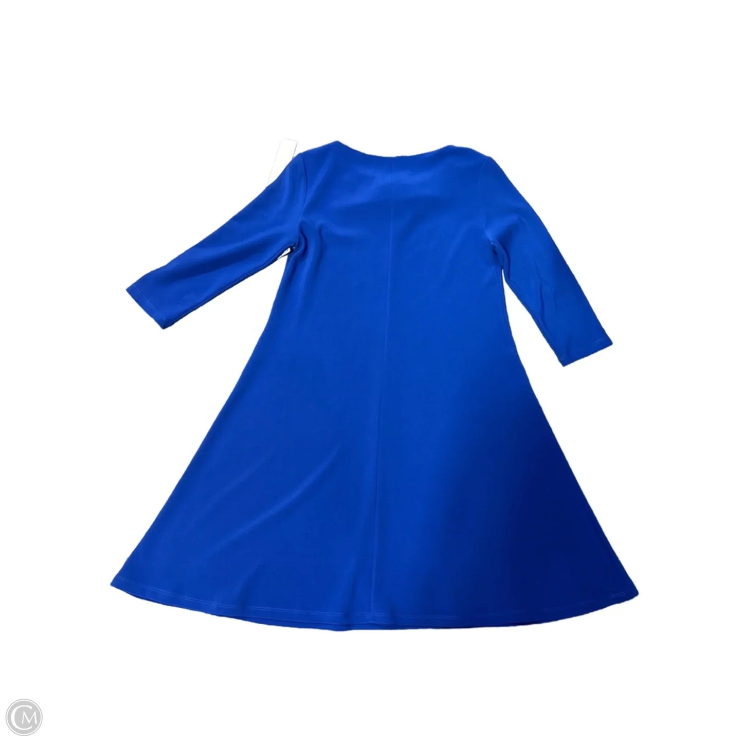 Dress Casual Midi By Cmc In Blue, Size: Xs