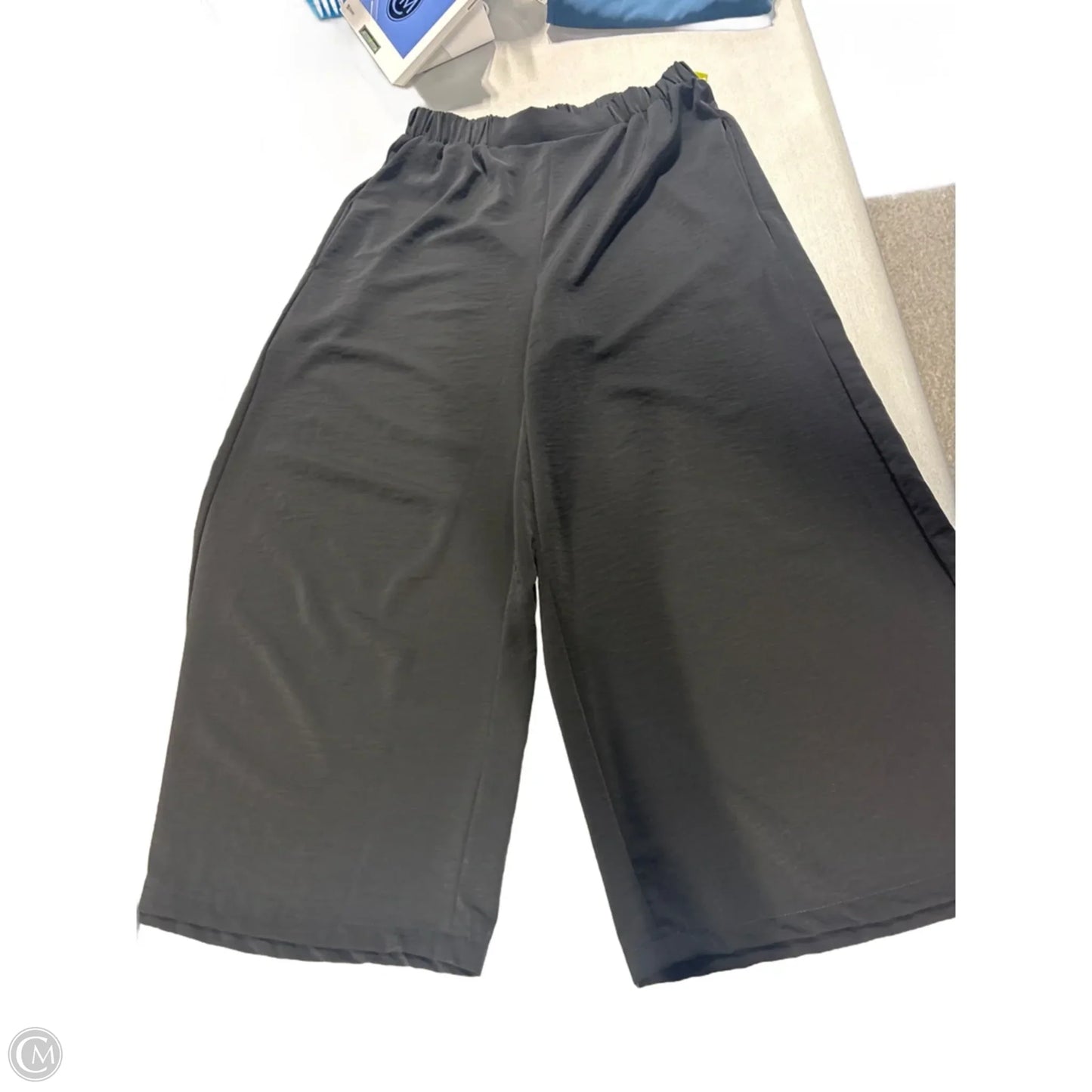 Pants Linen By Cmc In Black, Size: Medium