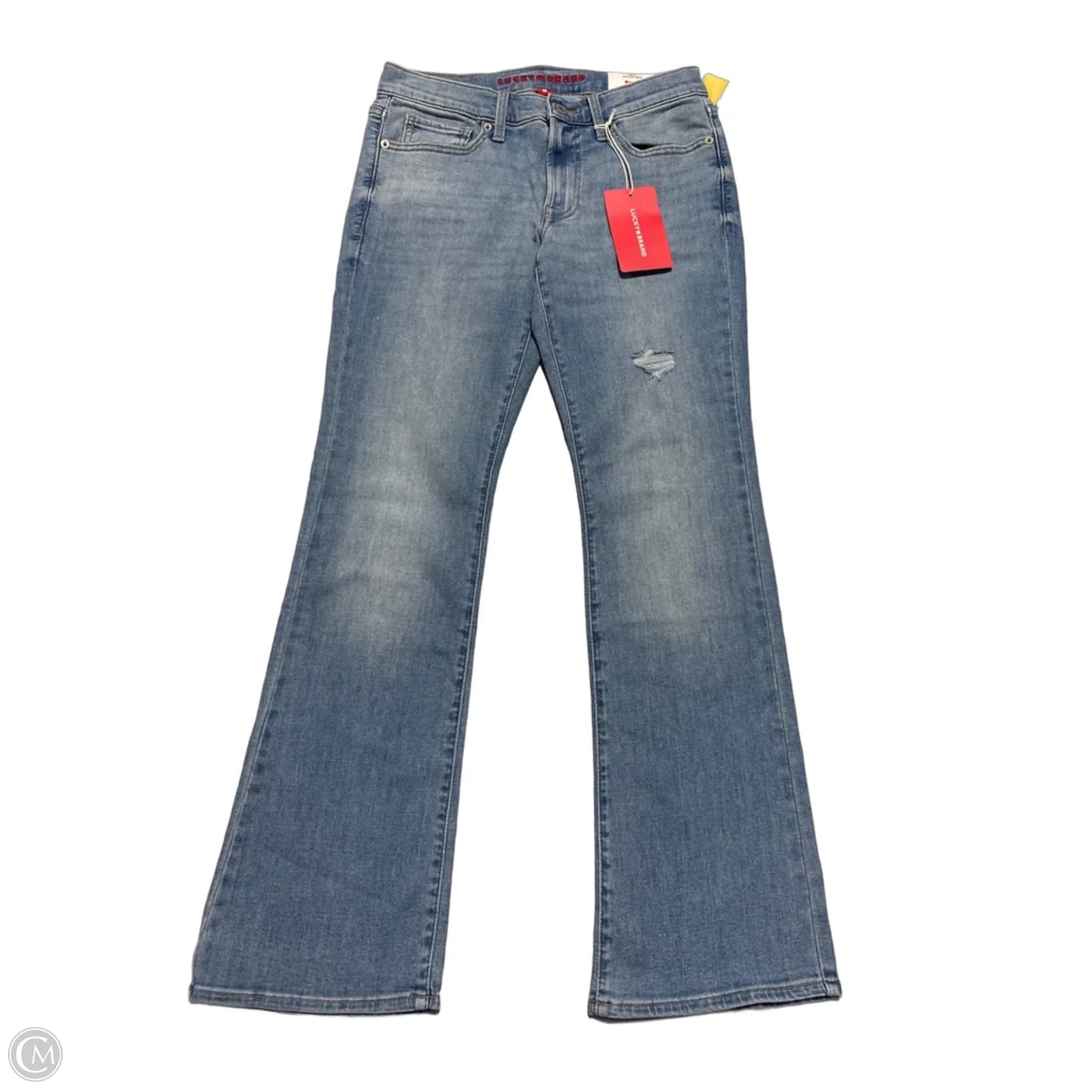 Jeans Boot Cut By Lucky Brand In Blue Denim, Size: 4