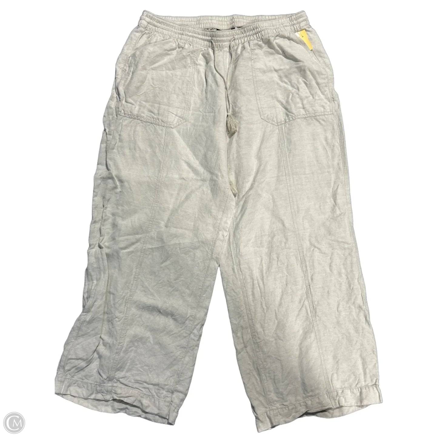 Pants Linen By Lane Bryant In Tan, Size: 14