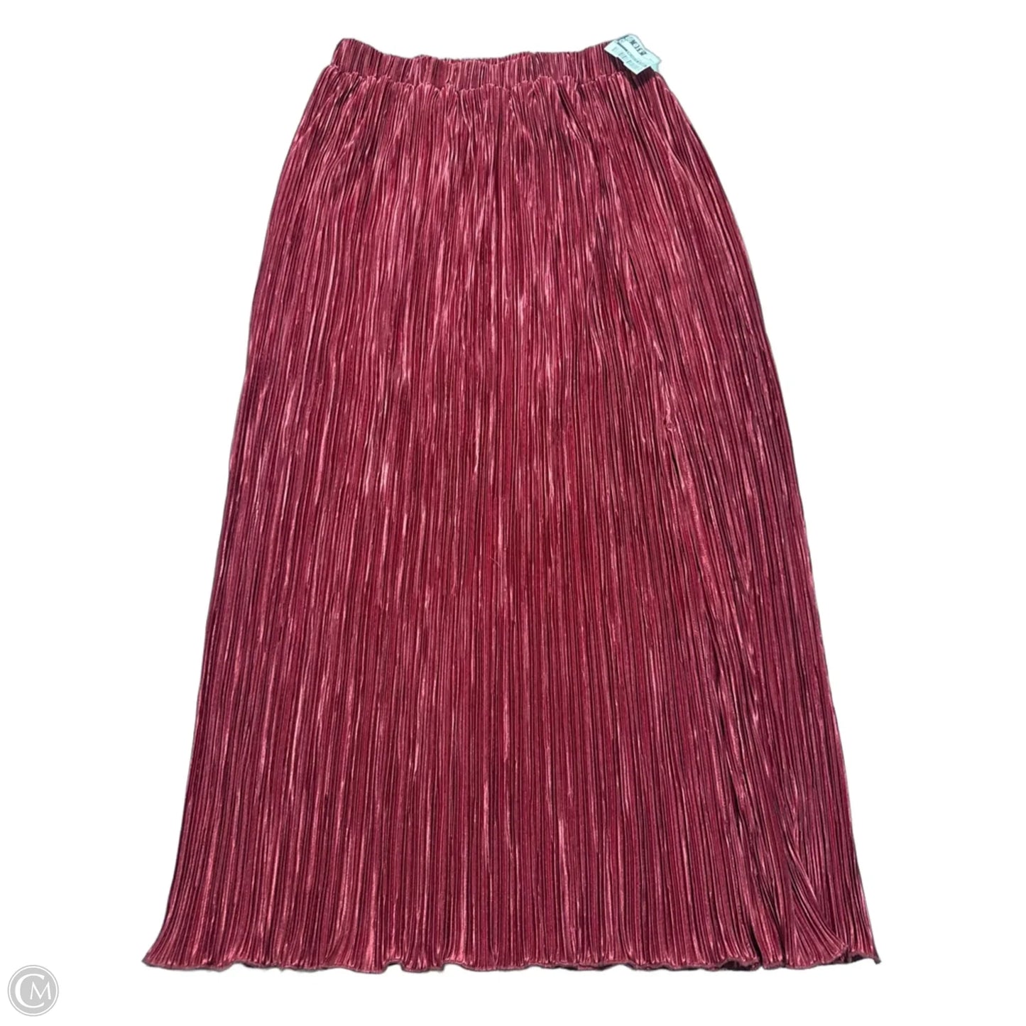 Skirt Maxi By Amazon Essentials In Red, Size: M