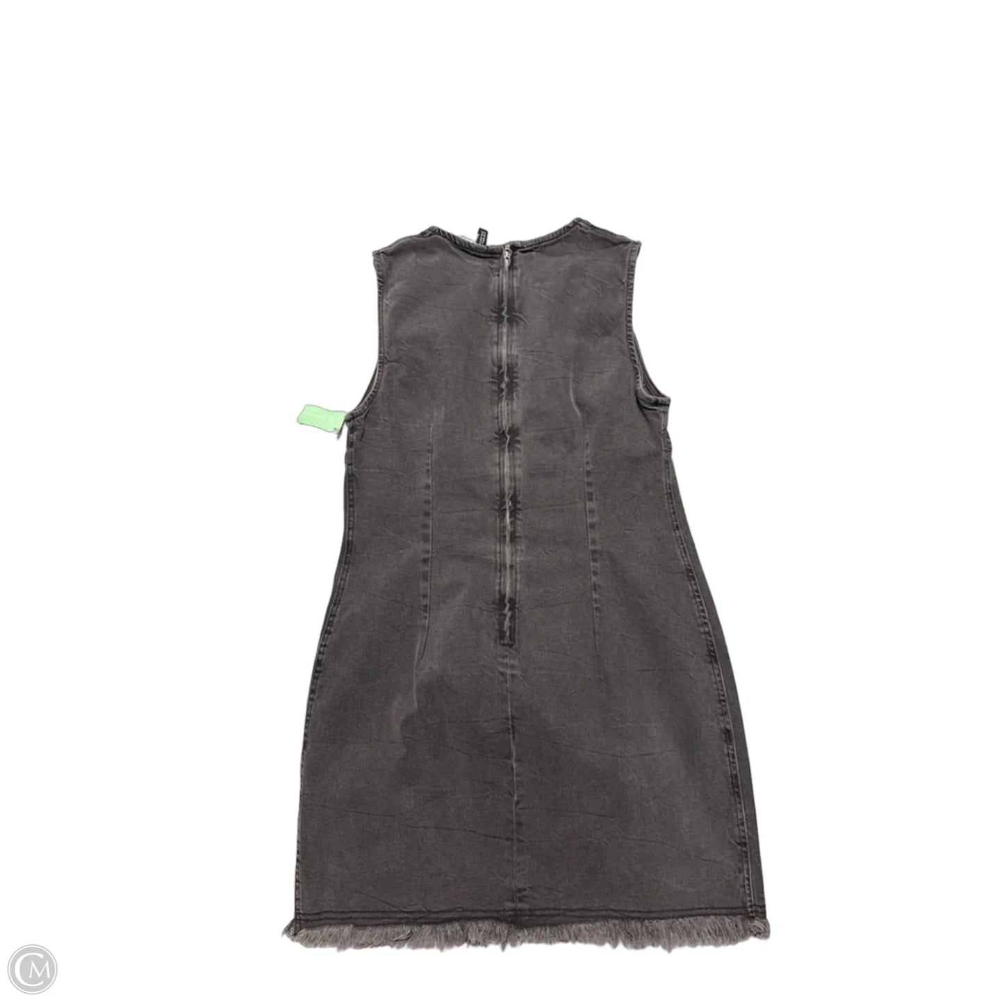 Dress Casual Short By H&m In Black Denim, Size: L