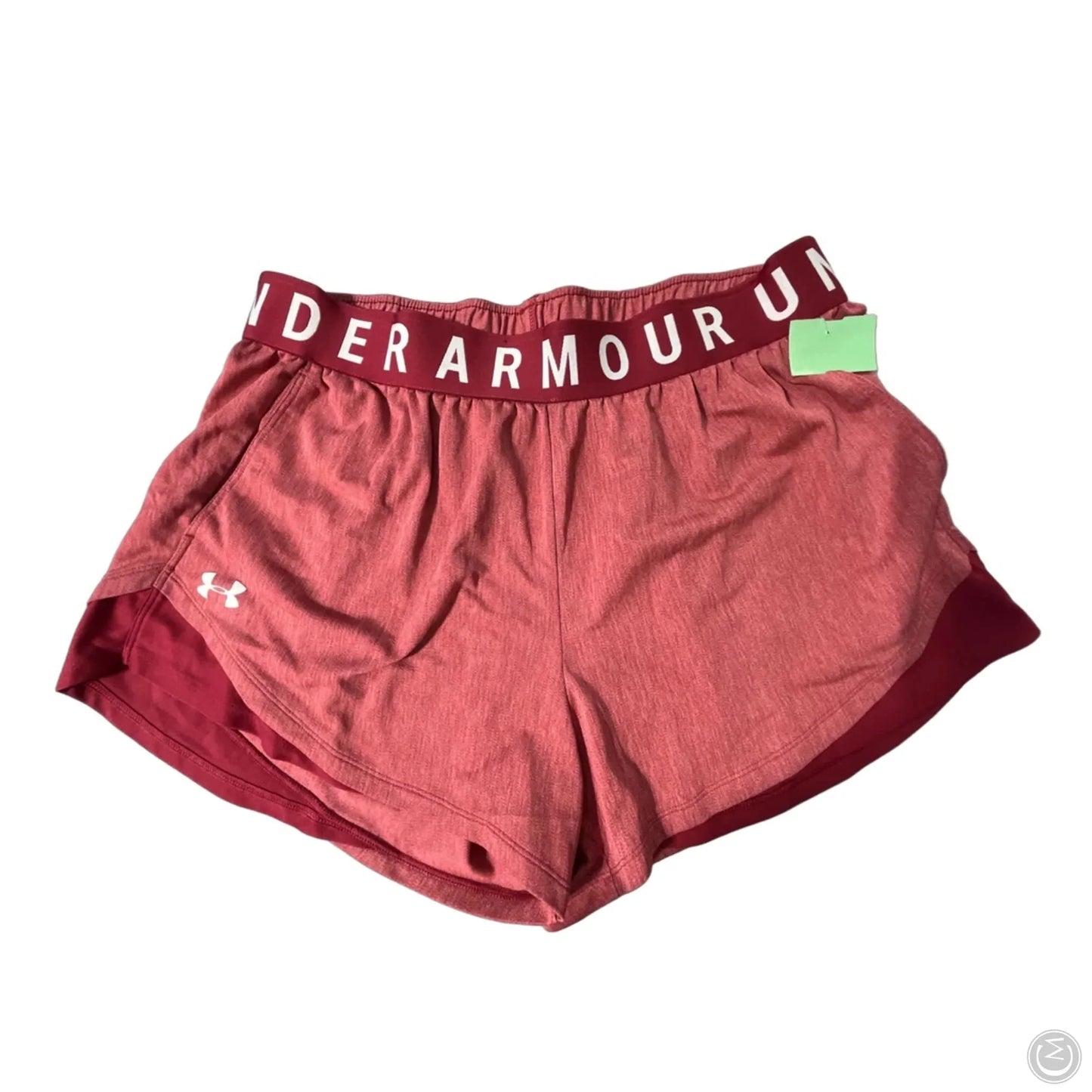 Athletic Shorts By Under Armour In Red, Size: 1x