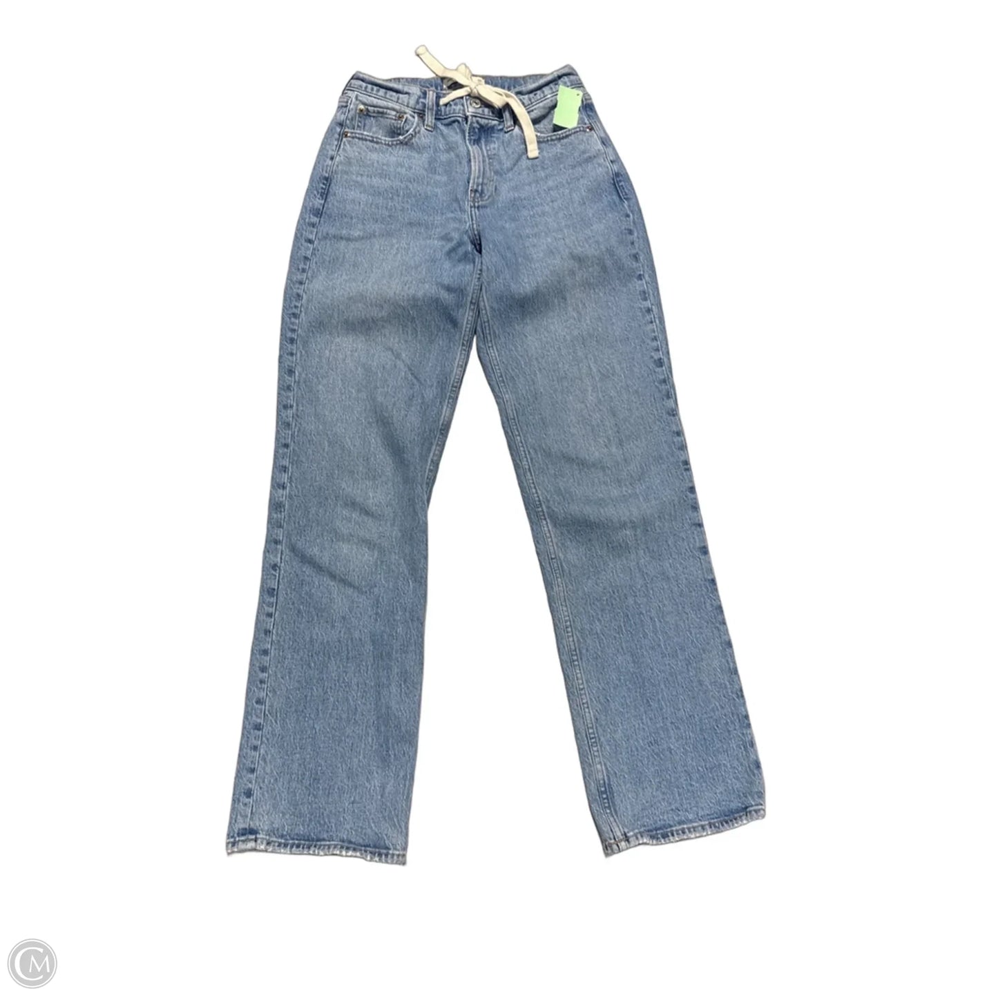 Jeans Straight By Abercrombie And Fitch In Blue Denim, Size: 2