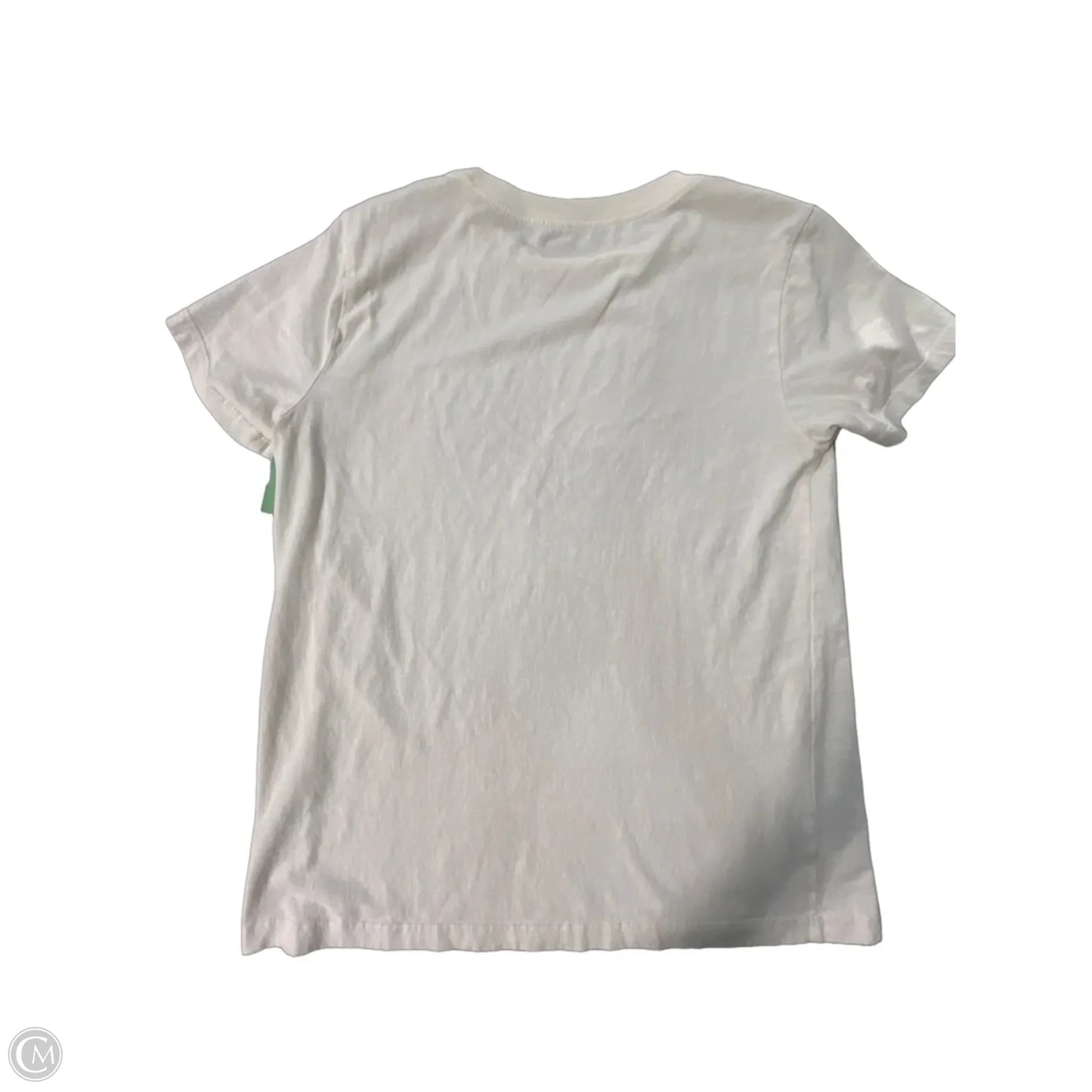 Top Short Sleeve By Cmc In White, Size: M