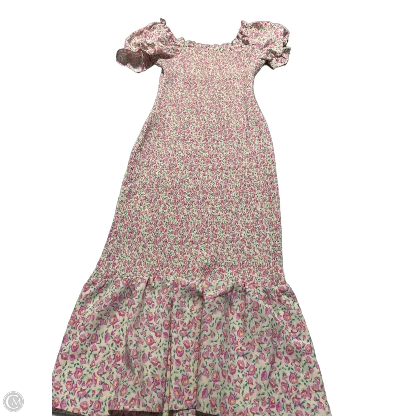 Dress Casual Midi By Prettygarden In Floral Print, Size: S