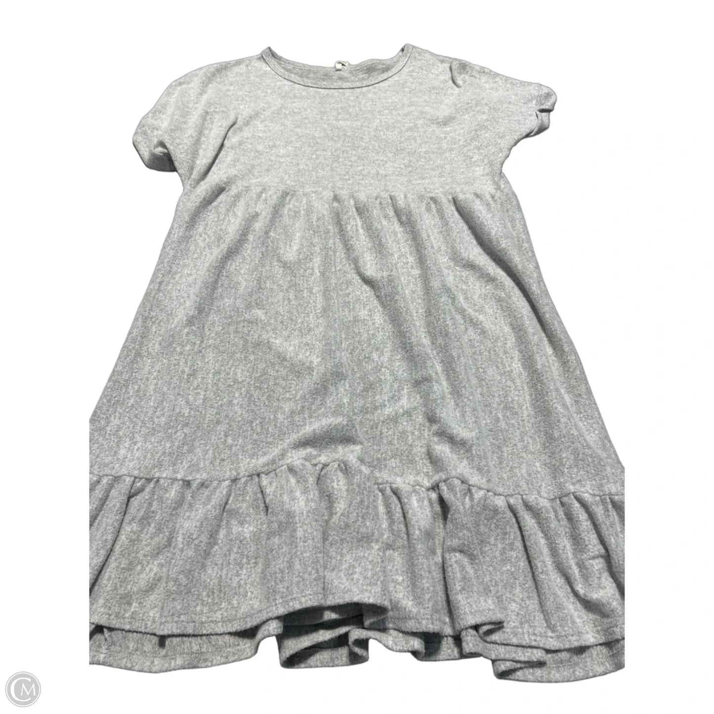 Dress Casual Midi By Beeson River In Grey, Size: Xxl