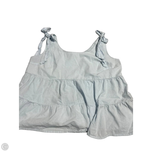 Tank Top By Chicsoul In Blue, Size: 1x