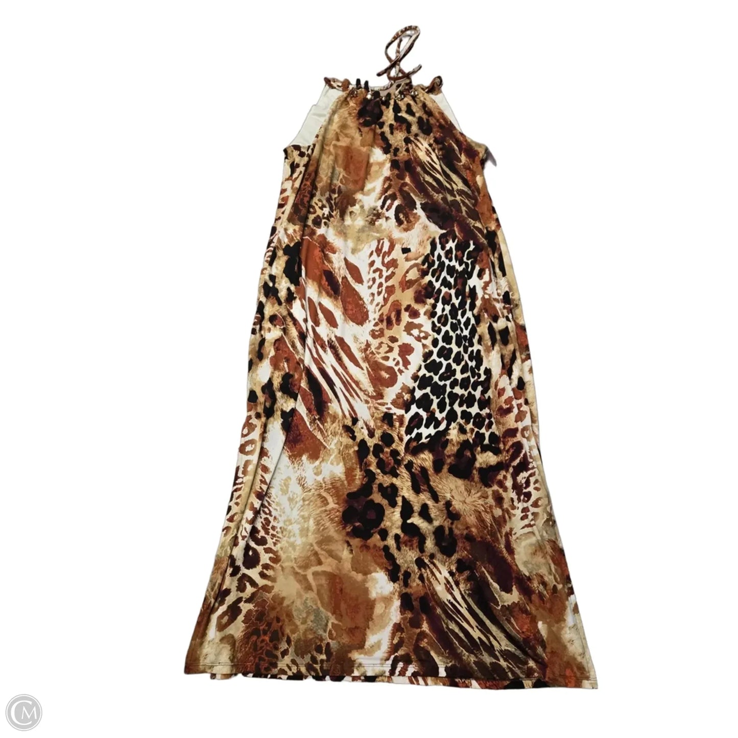 Dress Casual Maxi By Cmc In Animal Print, Size: XLP