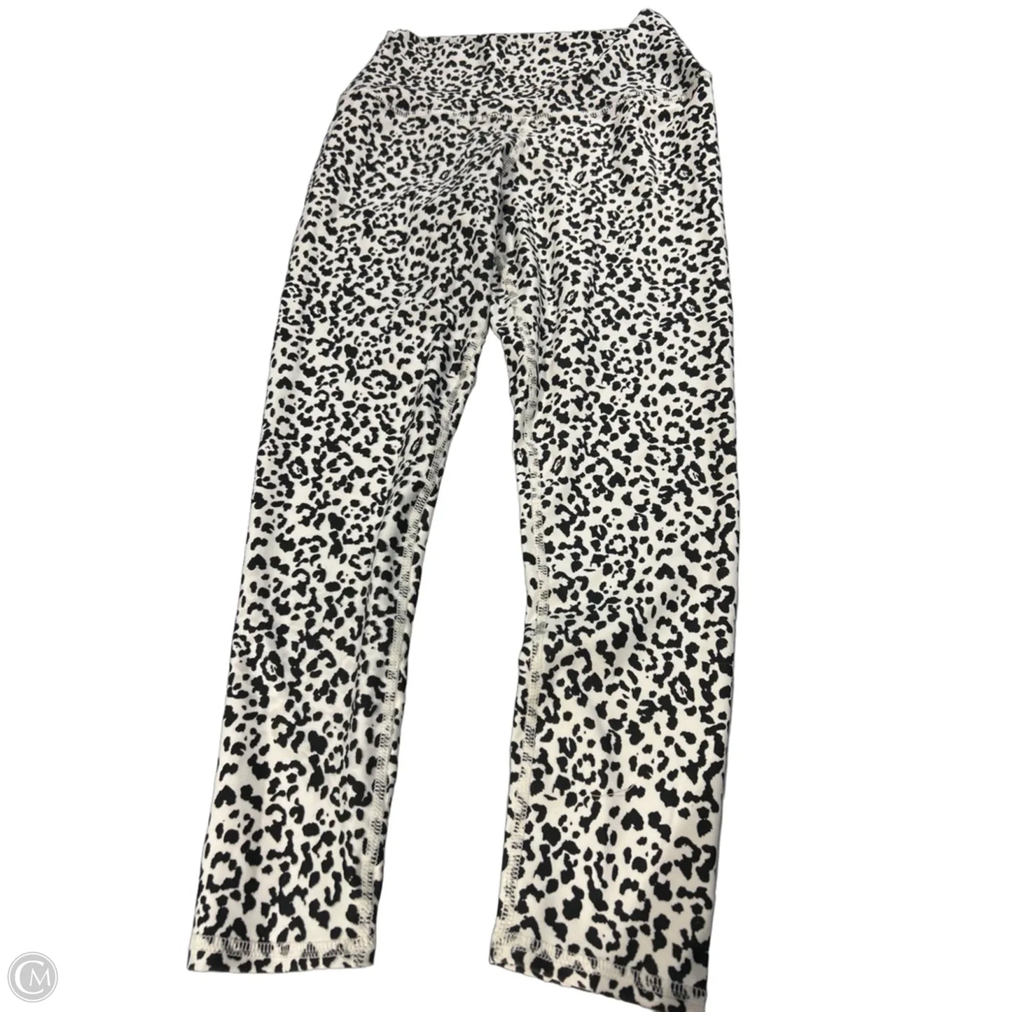 Athletic Leggings By Evolution In Animal Print, Size: M