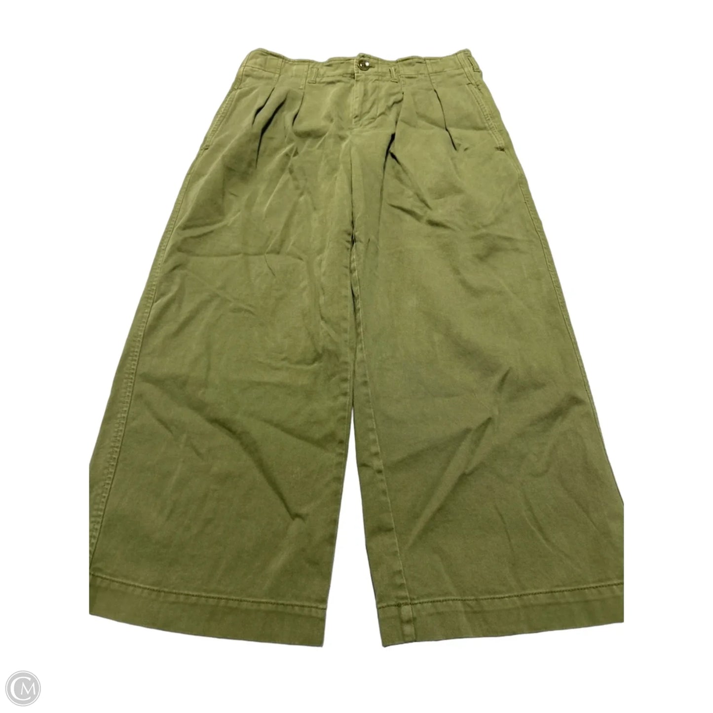 Pants Cropped By Maeve In Green, Size: 6