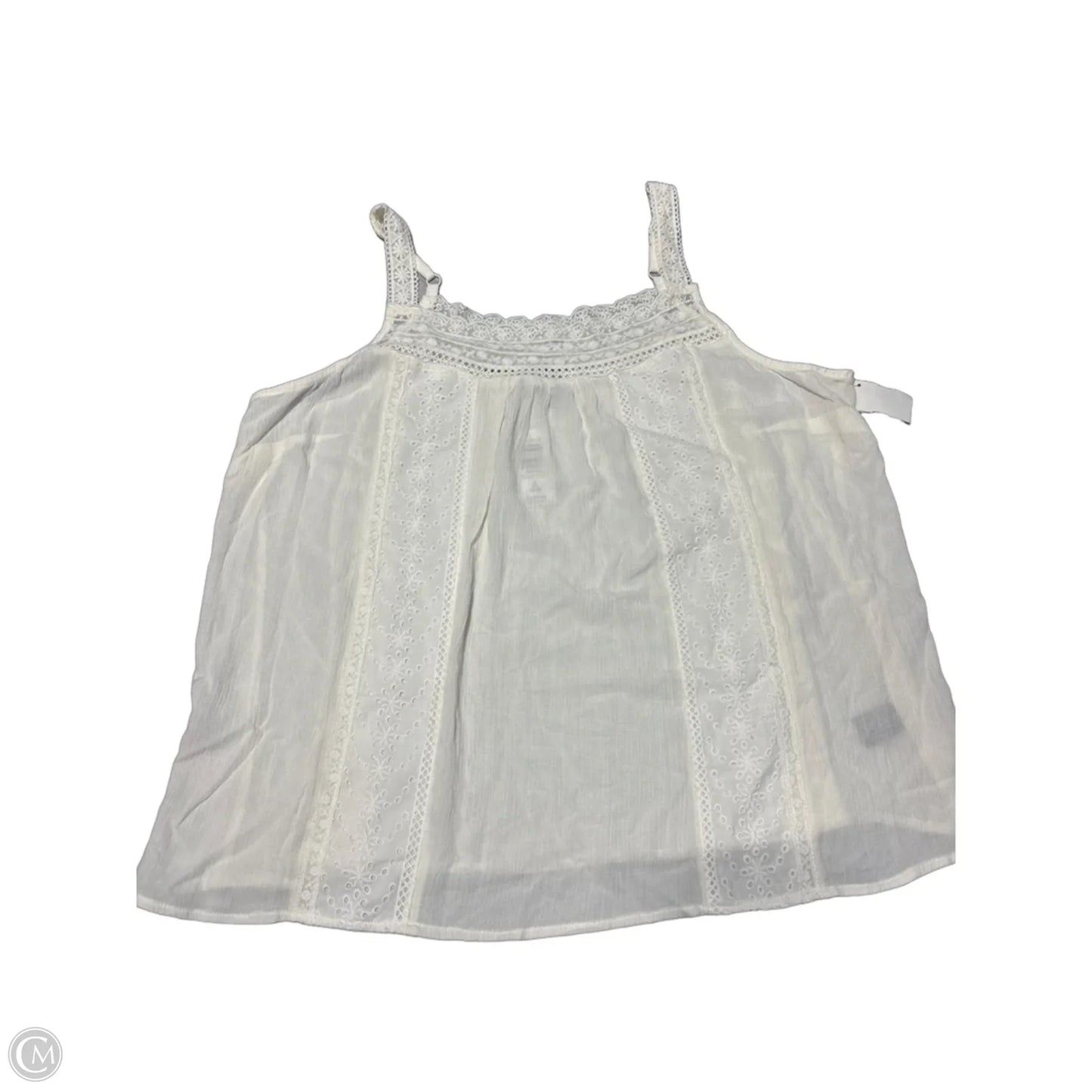 Tank Top By Torrid In White, Size: 2x