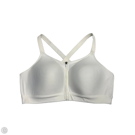 Athletic Bra By Under Armour In White, Size: 3x
