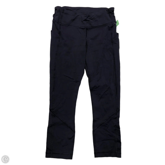 Athletic Leggings By Lululemon In Navy, Size: 6