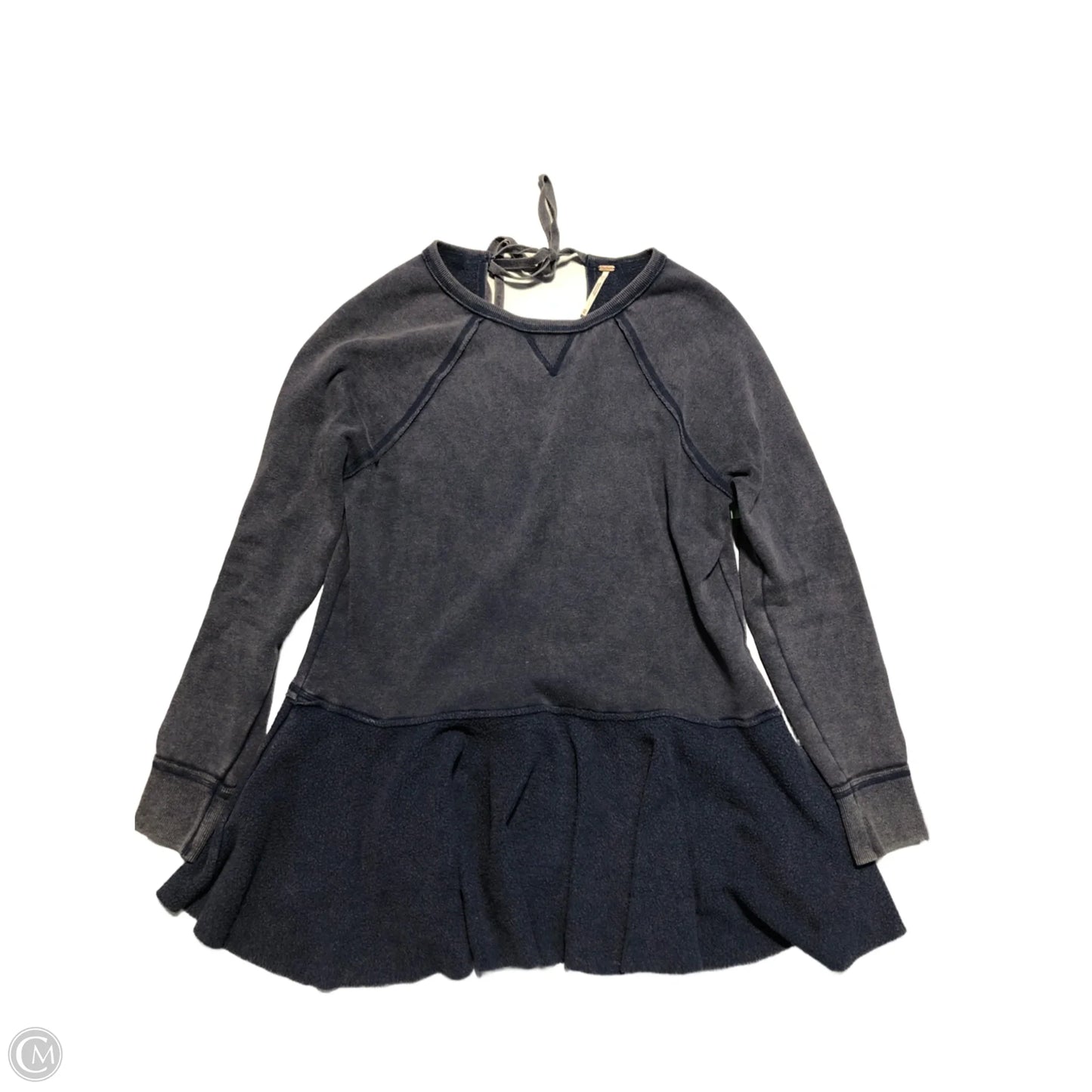 Top Long Sleeve By Free People In Blue, Size: Xs