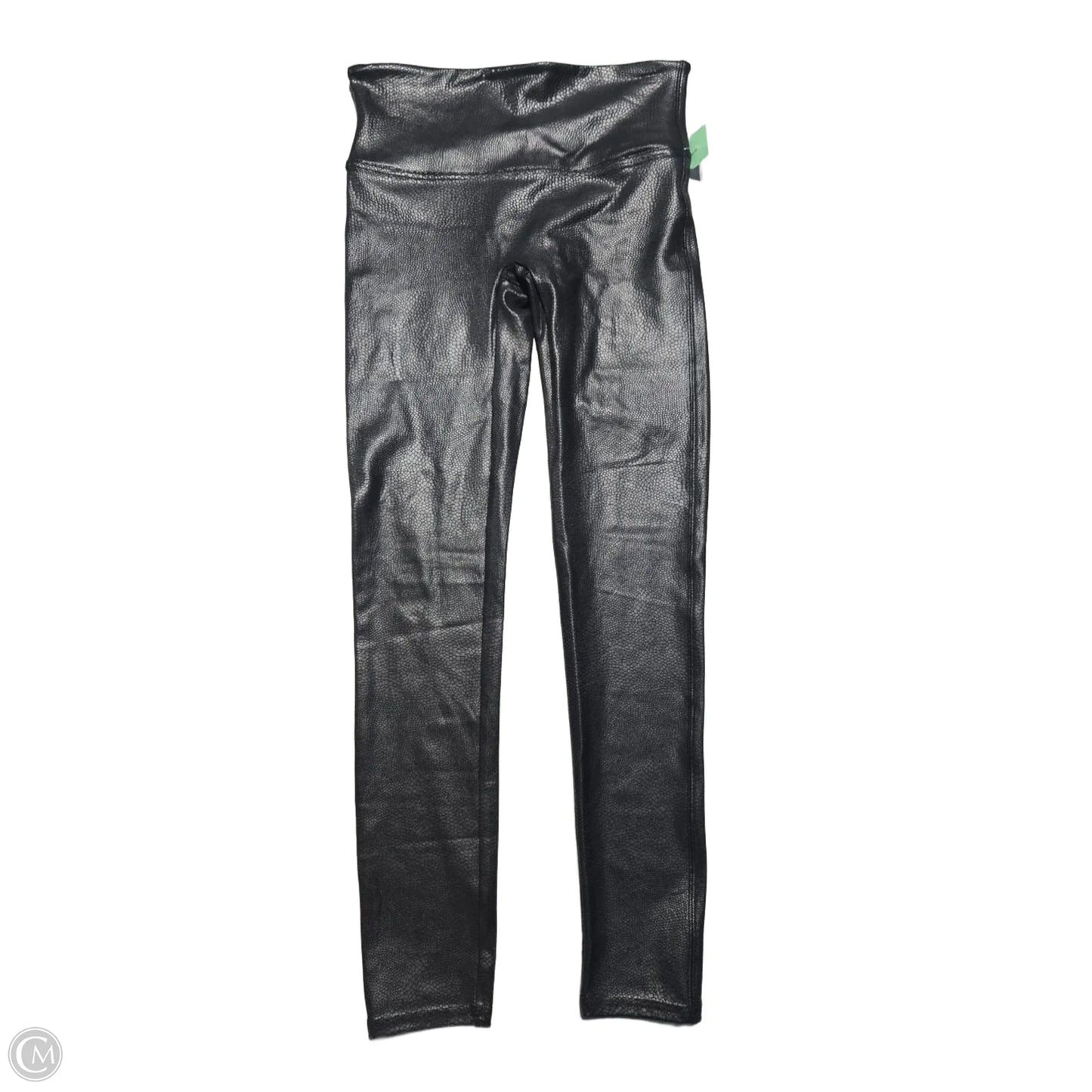 Athletic Leggings By Spanx In Silver, Size: M