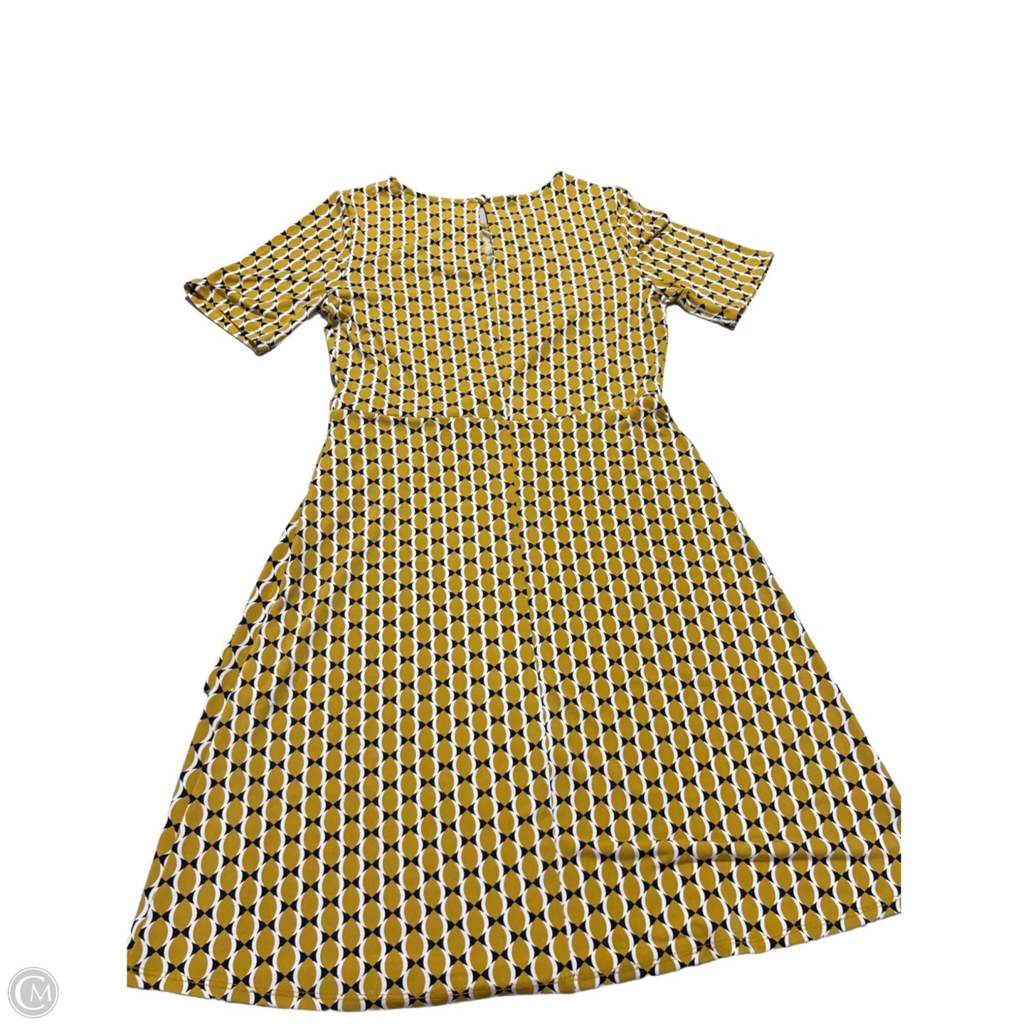 Dress Casual Short By Ann Taylor In Yellow, Size: S