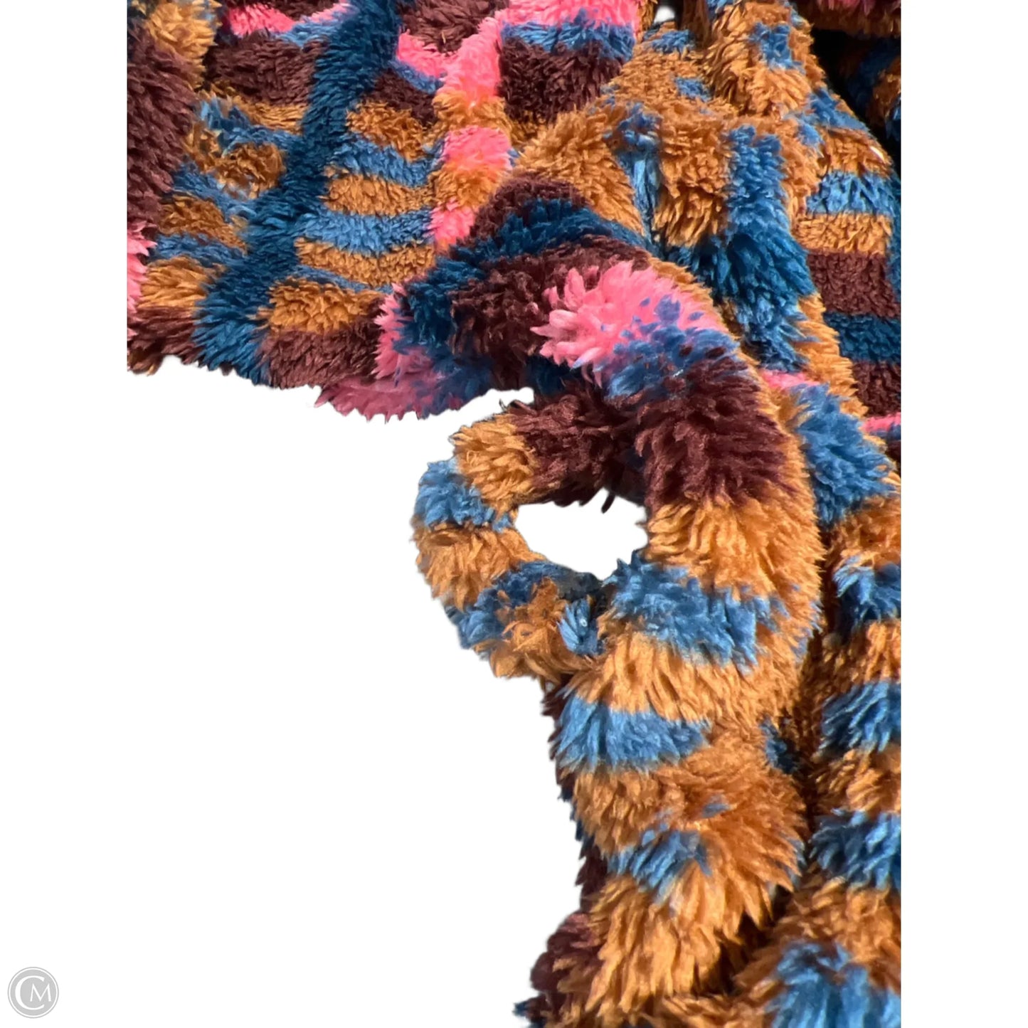 Jacket Faux Fur & Sherpa By Cmc In Plaid Pattern, Size: S