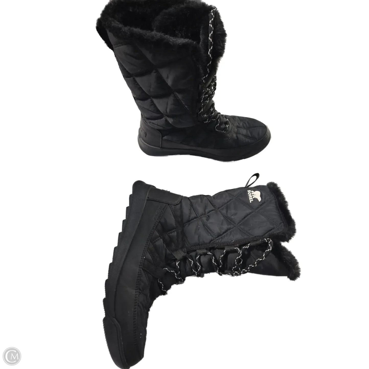 Boots Snow By Sorel In Black, Size: 9