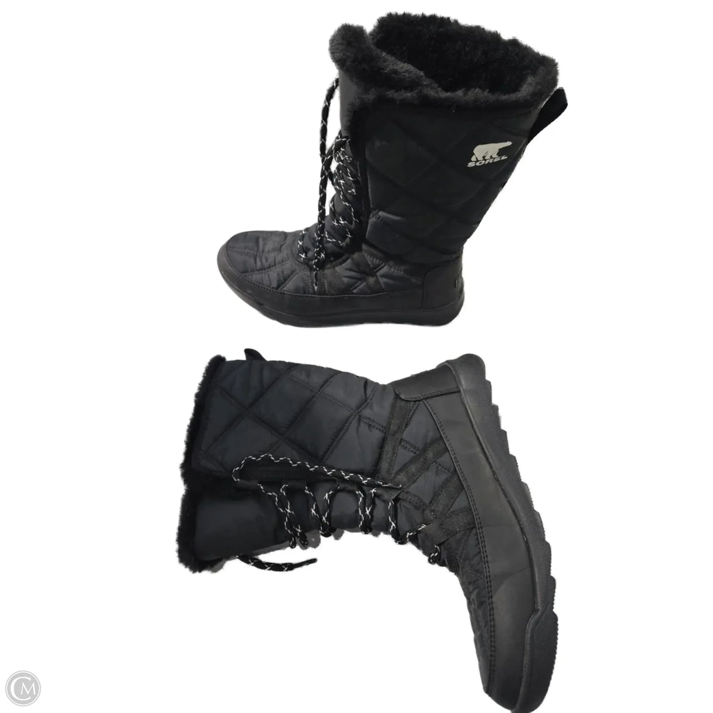 Boots Snow By Sorel In Black, Size: 9