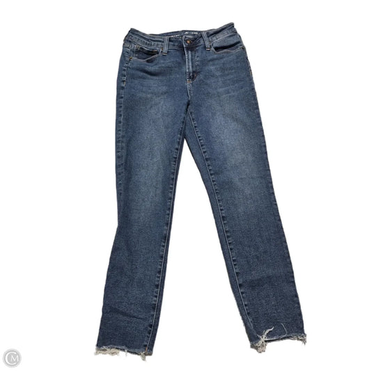Jeans Straight By Max Studio In Blue, Size: 10