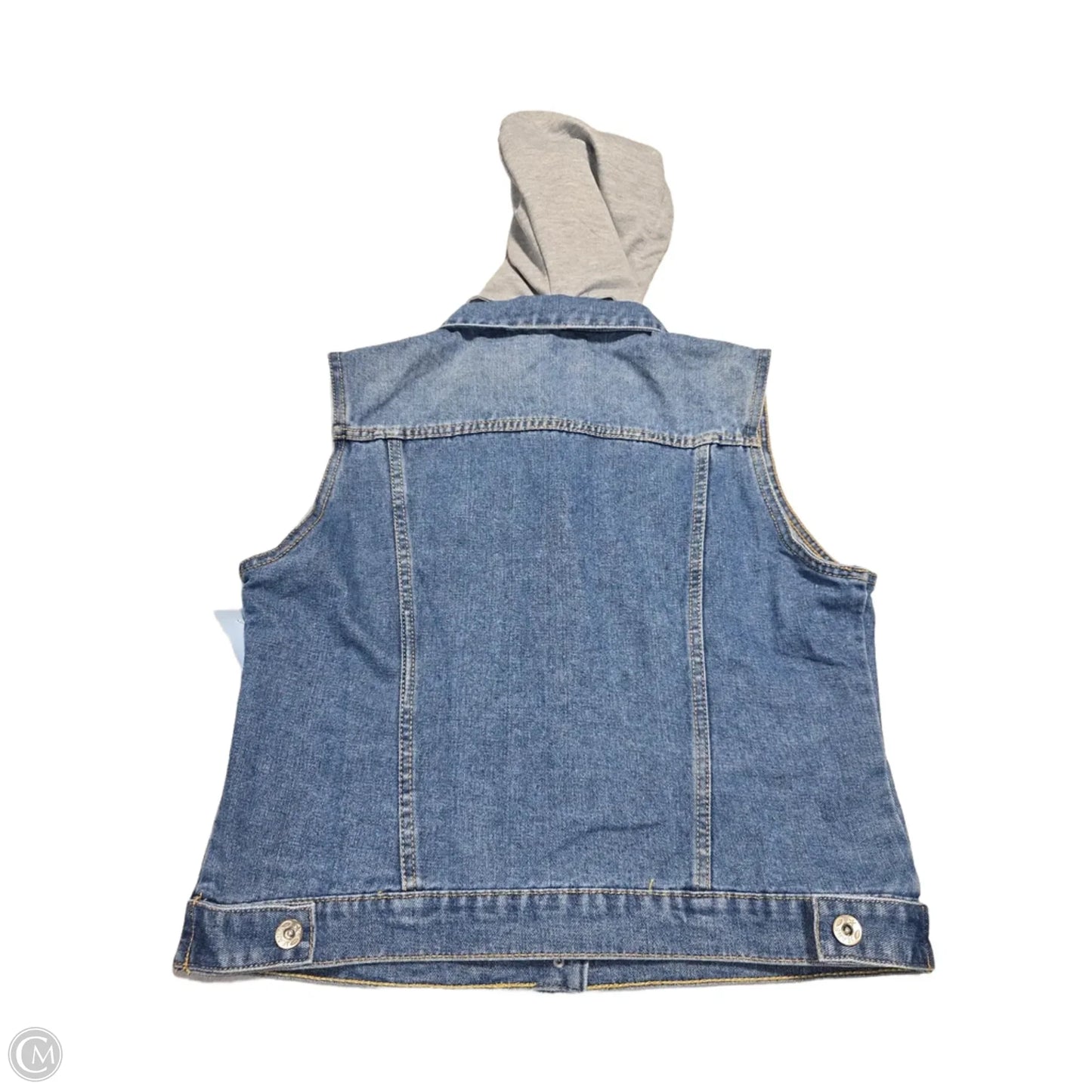 Vest Other By Cme In Blue Denim, Size: M
