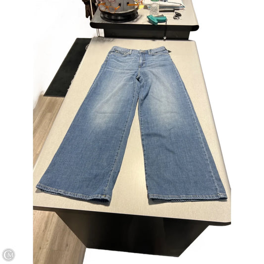 Jeans Flared By Cme In Blue Denim, Size: 8