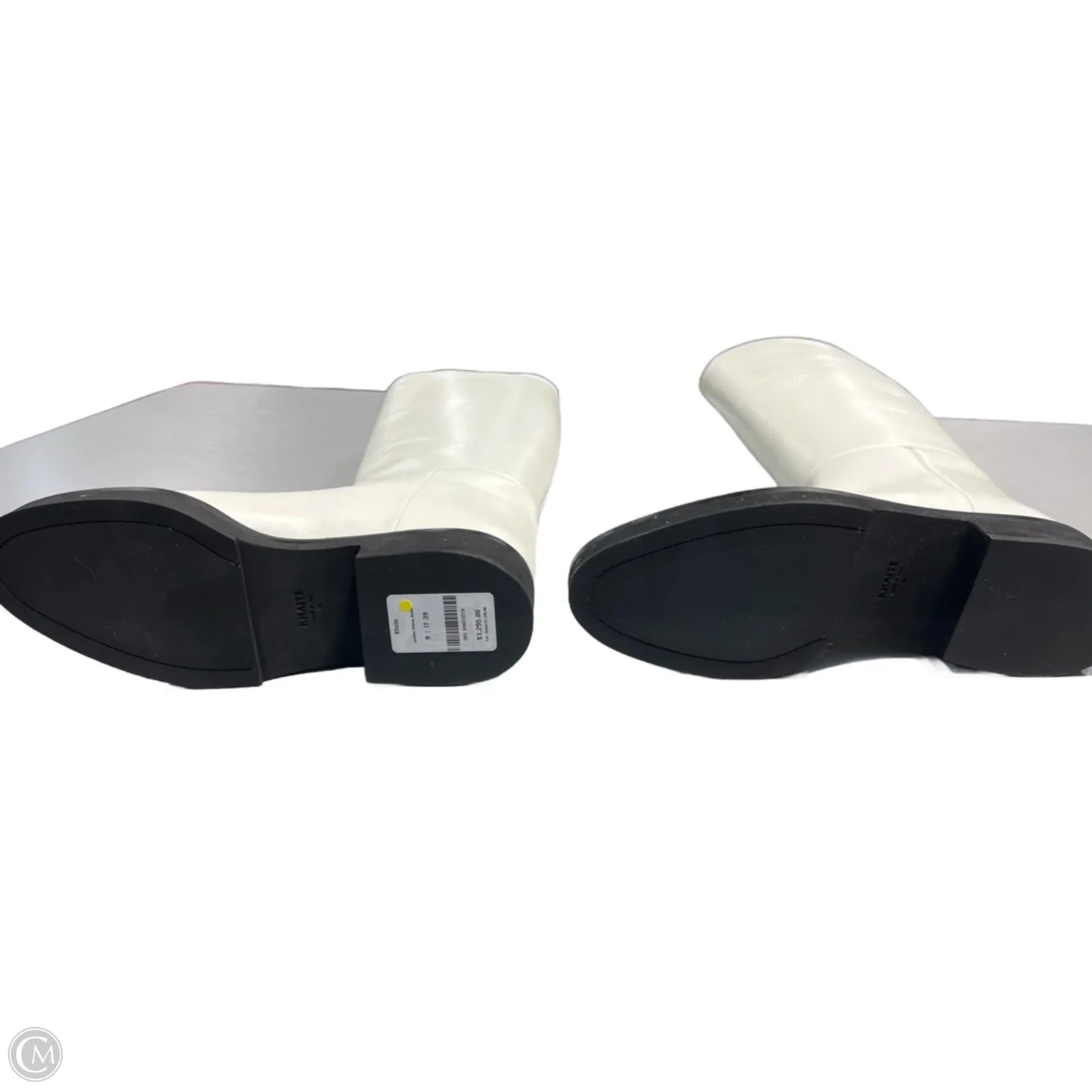 Boots Knee Flats By Cma In White, Size: 9