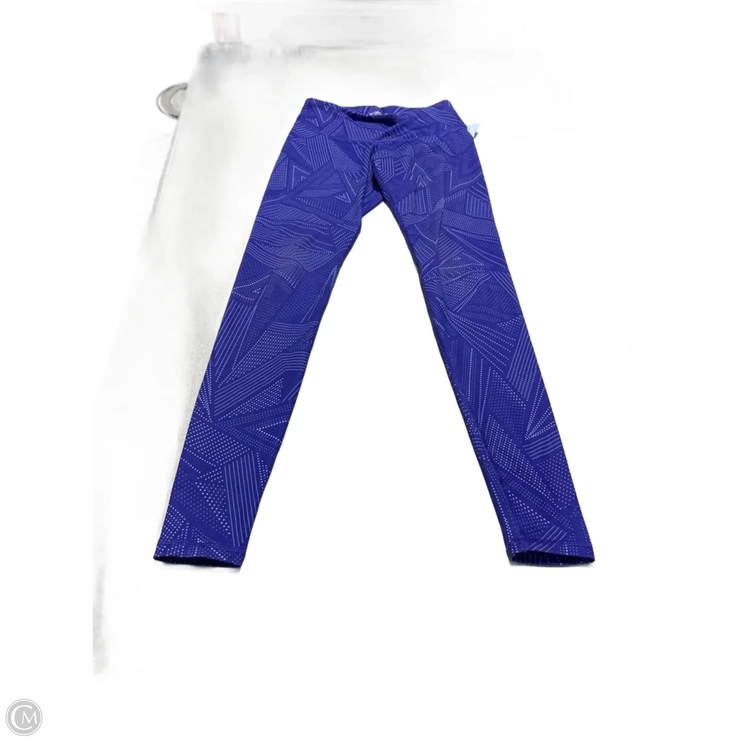 Athletic Leggings By Old Navy In Purple & White, Size: Xs