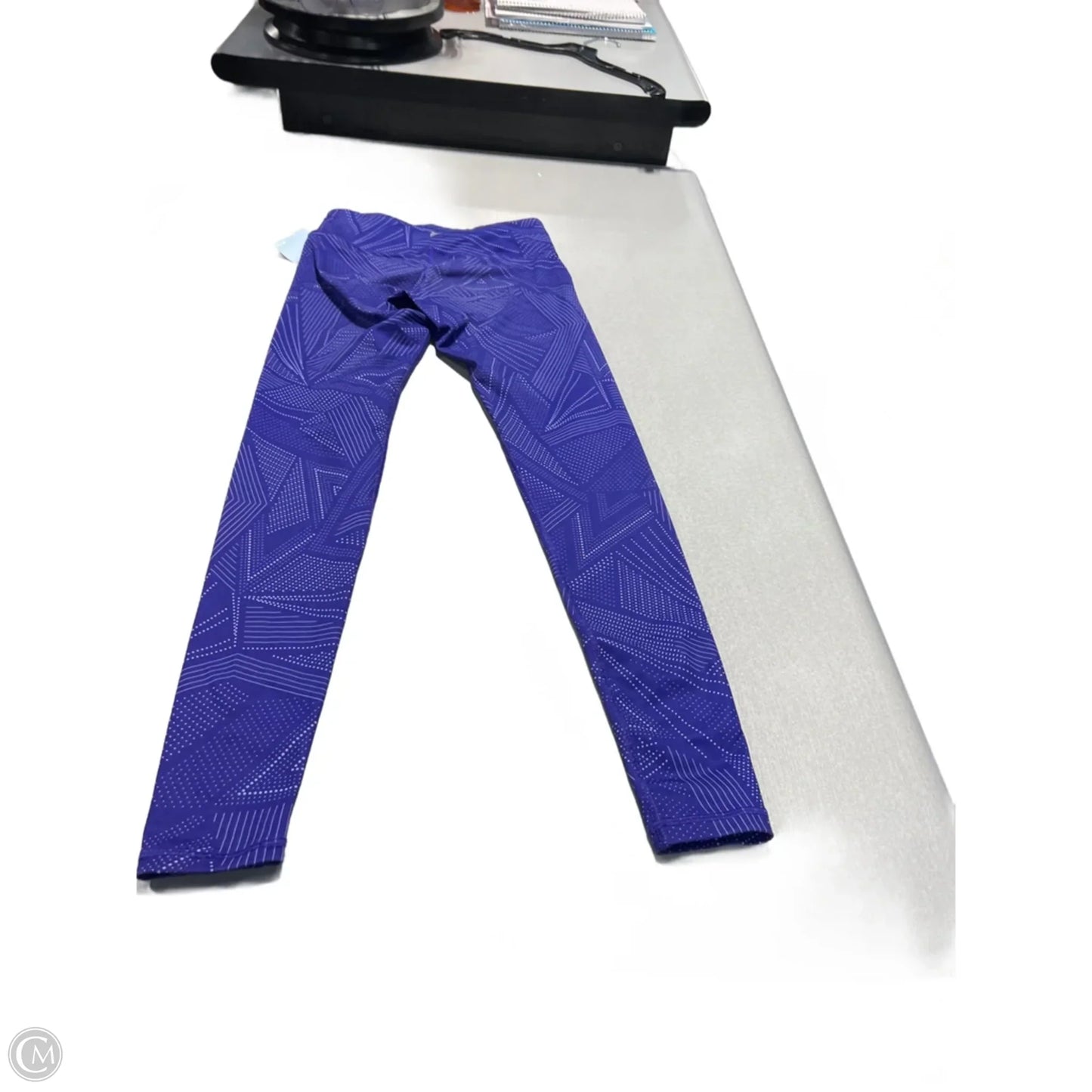 Athletic Leggings By Old Navy In Purple & White, Size: Xs