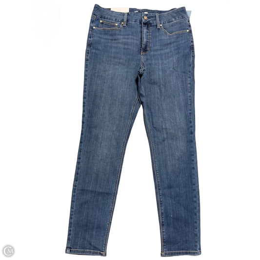 Jeans Skinny By Seven 7 In Blue Denim, Size: 14