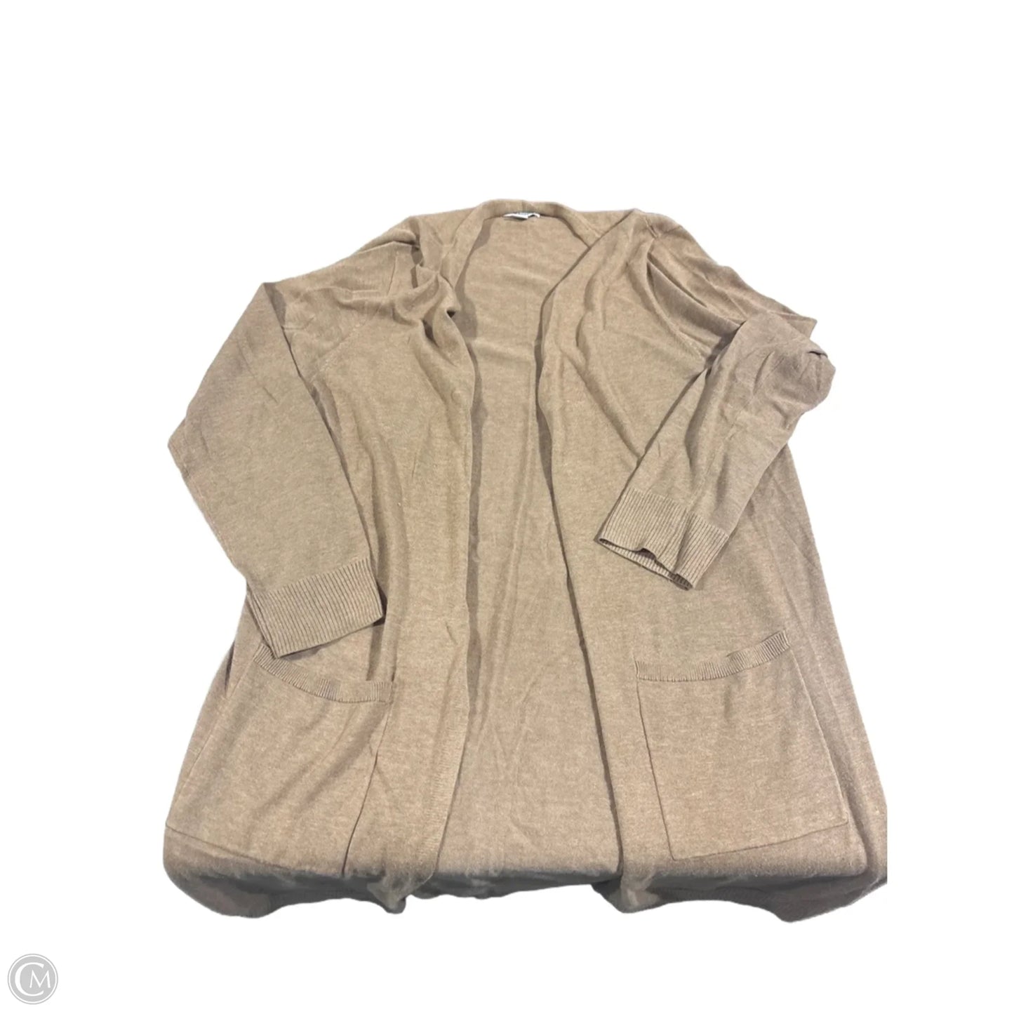 Sweater Cardigan By Amazon Essentials In Tan, Size: Xl