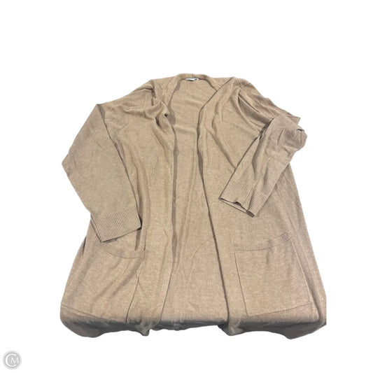 Sweater Cardigan By Amazon Essentials In Tan, Size: Xl