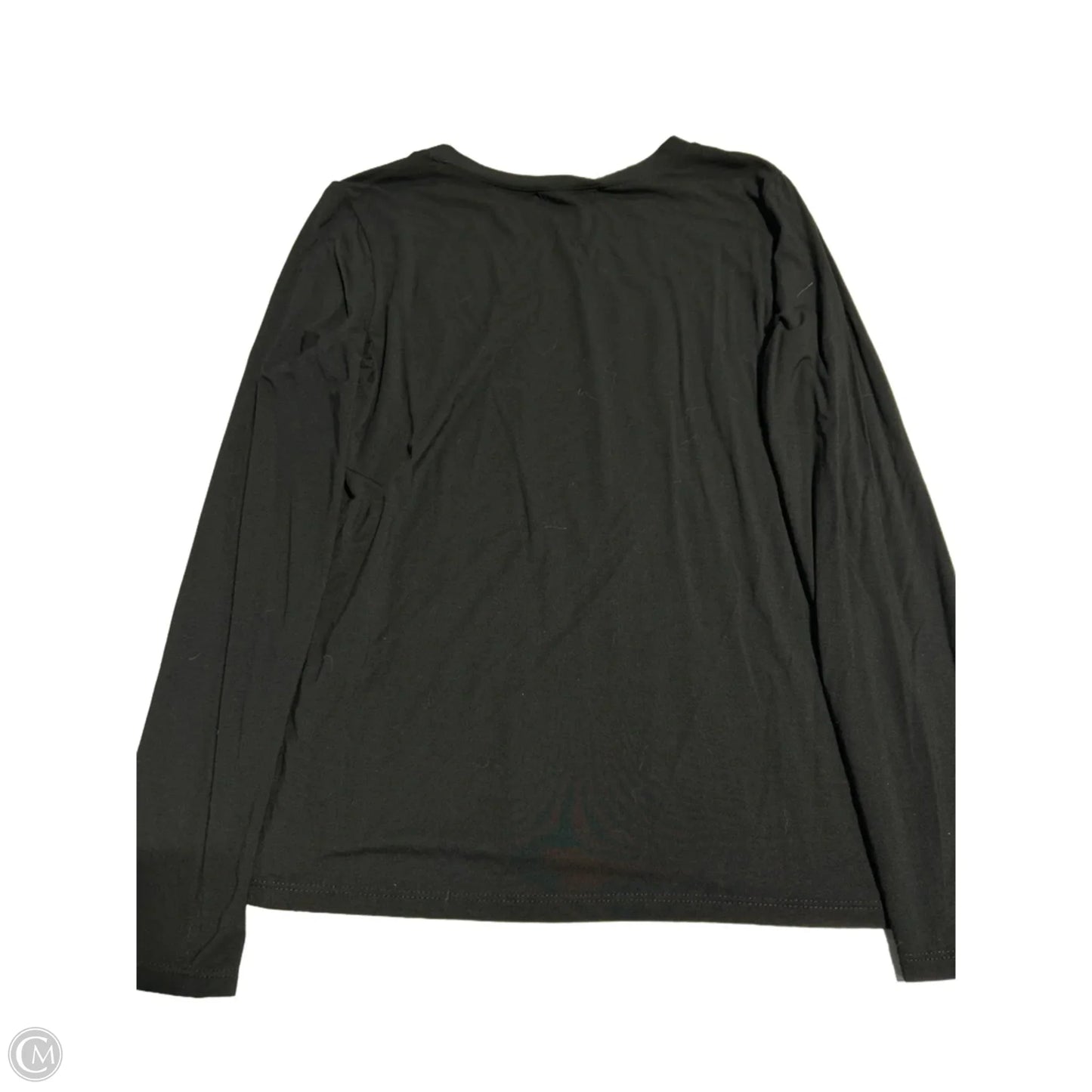 Top Long Sleeve Basic By Emmas Closet In Black, Size: M