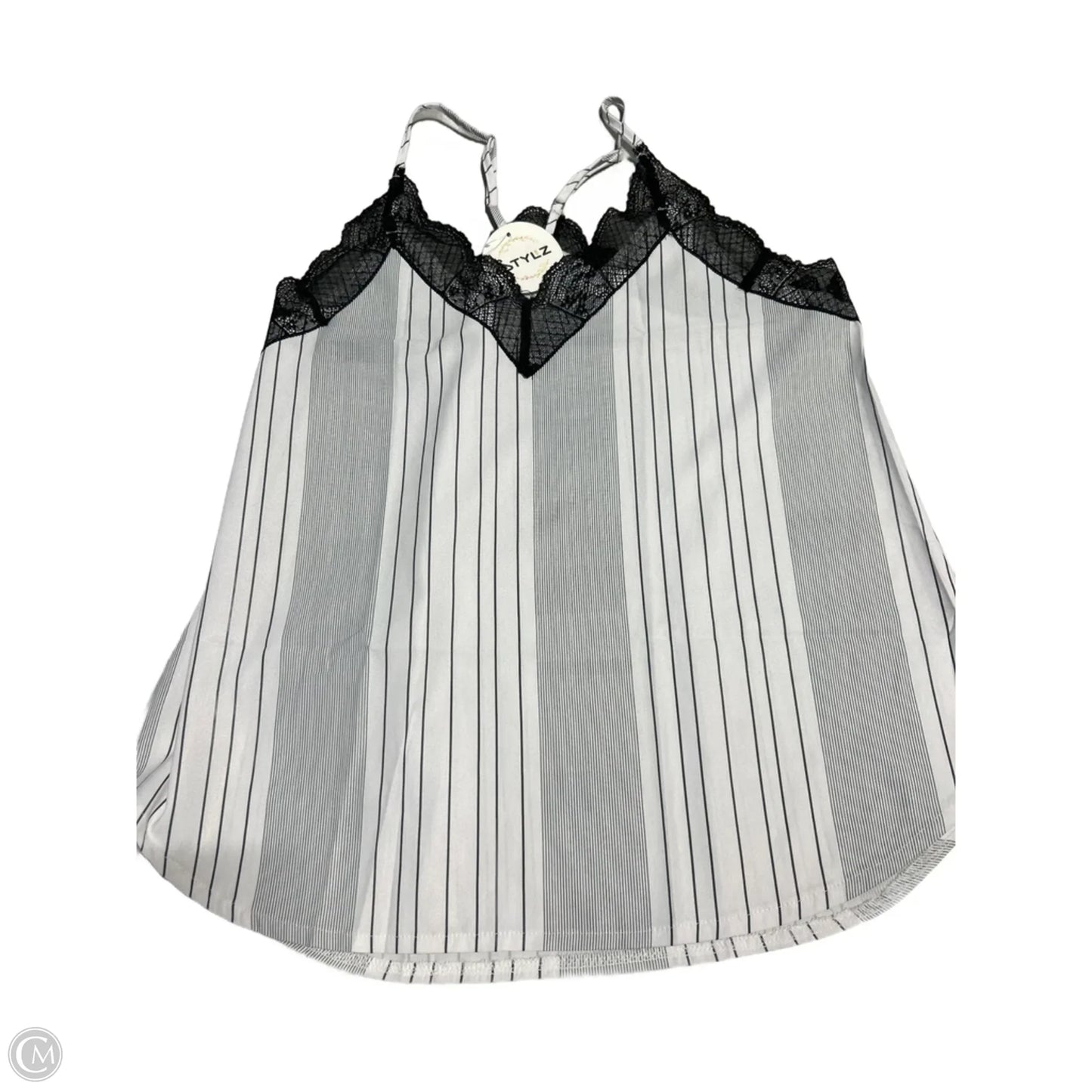 Top Short Sleeve By Hailey & Co In Cream, Size: S