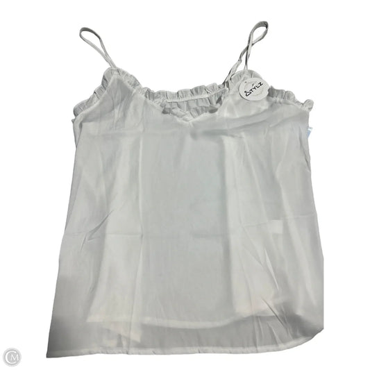 Tank Top By Cme In White, Size: Xl