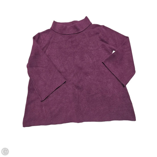 Sweater By Cme In Maroon, Size: M