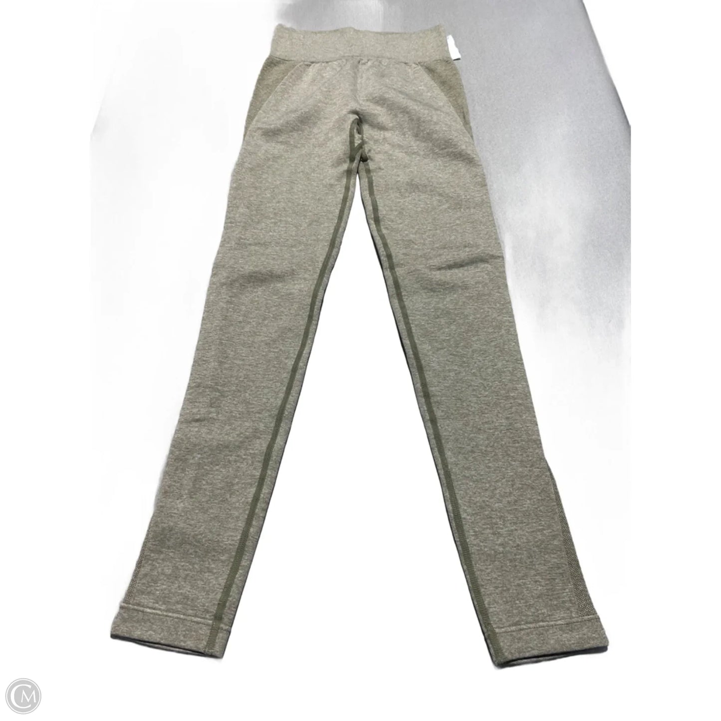 Athletic Leggings By Gym Shark In Green, Size: Xs