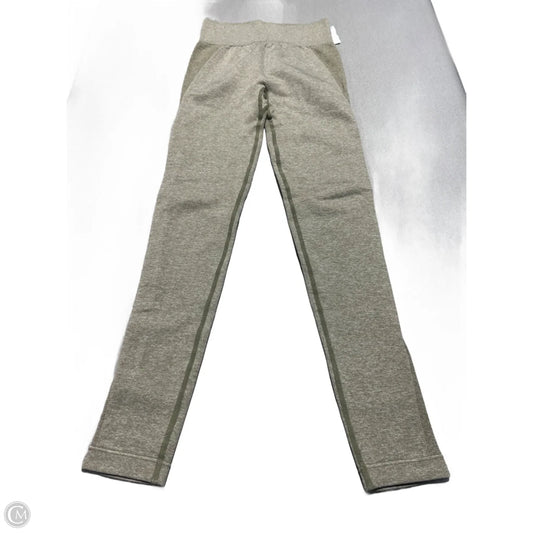 Athletic Leggings By Gym Shark In Green, Size: Xs