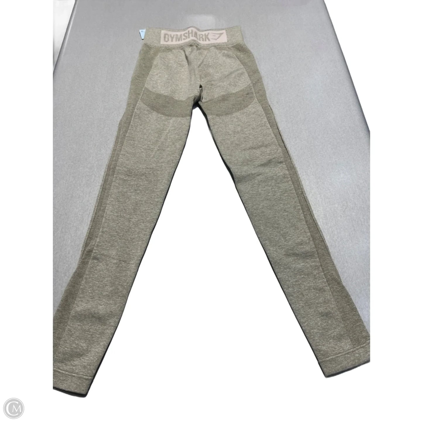 Athletic Leggings By Gym Shark In Green, Size: Xs