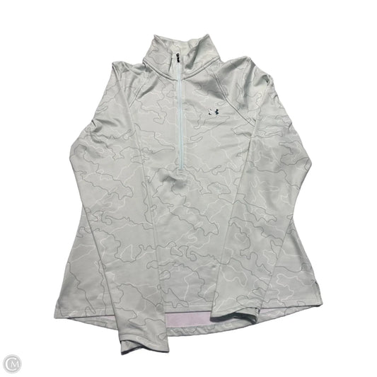 Athletic Jacket By Under Armour In Green, Size: L