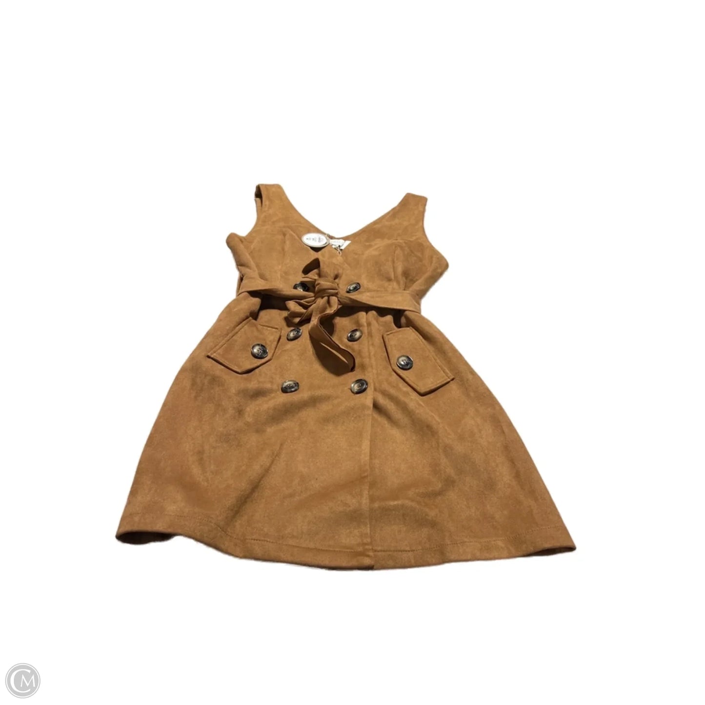 Dress Casual Short By Cme In Brown, Size: M