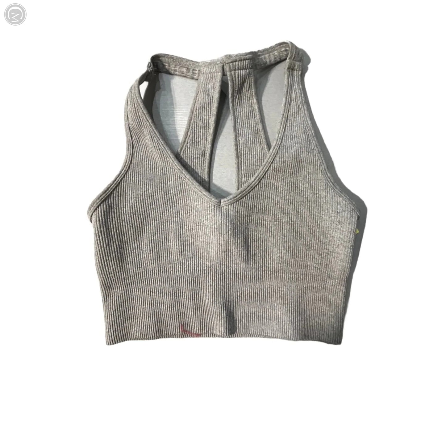 Athletic Bra By Yogalicious In Grey, Size: S
