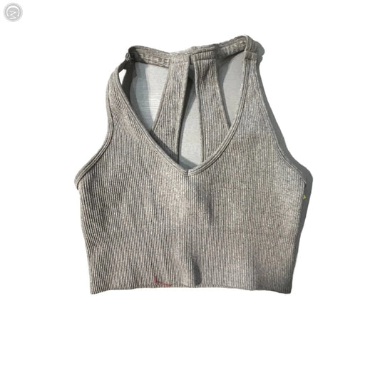 Athletic Bra By Yogalicious In Grey, Size: S