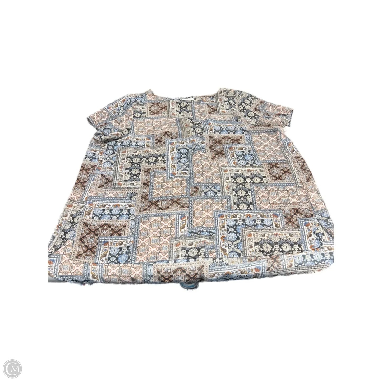 Top Short Sleeve By J. Jill In Multi-colored, Size: L