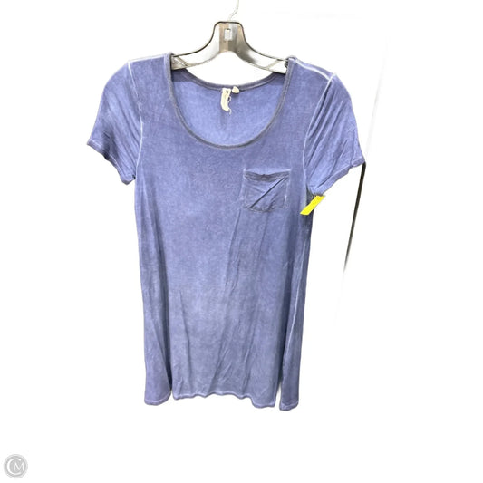 Dress Casual Midi By Cable And Gauge In Blue, Size: M